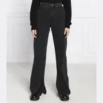 Расклешенные джинсы Twin-Set, черный - фото