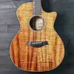 Акустико-электрогитара Taylor Custom GA Premium из гавайского коки - фото