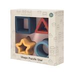 Силиконовый пазл Petit Monkey для детей в форме звезд - фото 4