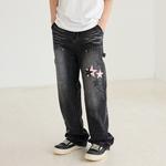 Джинсы Unisex HARSH AND CRUEL, черные - фото 4