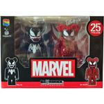 BE@RBRICK Bearbrick x Spider Man Happy Lottery 2021 версия red - фото 11