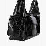 Кожаная сумка через плечо Amelia The Kooples, черный - фото 2