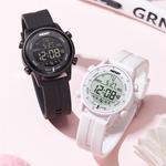 Disney Часы Mickey Series Electronic Movement Silicone Strap Watch Unisex Gray Dial - фото 9