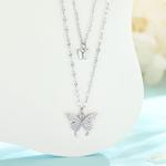 VANA Серебряное колье S925 для женщин - фото 8