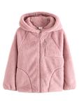 Флисовая куртка Next, розовый - фото