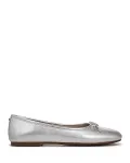 Женские кожаные балетки Sam Edelman, серебряный - фото 2