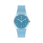 SWATCH Unisex 34mm Blue Watch SO28S101 - фото