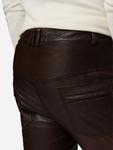Узкие брюки RICANO Franklin, темно-коричневый - фото 4