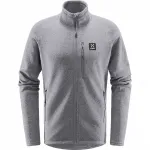Флис Haglöfs Risberg full zip, серый - фото