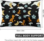 MaSiledy Наволочка с принтом Jurassic Moon and Star с молнией Pattern-6 - фото 2