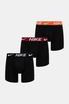 Боксеры 3 шт Nike, черный - фото