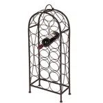 Держатель для бутылок Ambiente House «подставка для бутылок маленькая. 85см-античный коричневый", (1 шт.) Ambiente Haus - фото