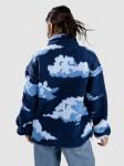 Флисовый пуловер Blue Tomato Scenic Landscape Halfzip Half-Zip Fleece Pullover, blue clouds - фото 6