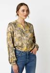 Блуза TONI STYLE BELLA, Multicolour Khaki/Khaki - фото