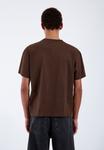 Футболка Dr.Denim BACE TEE, Chocolate Small Script/Brown - фото 3