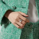 Interlocking G Ring GUCCI, серебро - фото 2