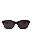 Alexander McQueen Eyewear square-frame солнцезащитные очки, черный - фото