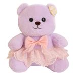 Медведь в свадебном платье плюшевая игрушка 26см MENGXIAOZAI - фото 4