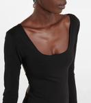 Облегающее мини-платье Juno Rotate, черный - фото 4