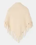 Шаль с острым краем и бахромой Tintoretto, экрю - фото 2