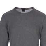 Босс свитер вязаный HUGO BOSS, серый - фото 6