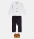 Рубашка из хлопка vaap Donsje, синий - фото 2