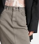 Длинная юбка из денима Philo Acne Studios, Anthracite Grey - фото 4