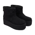 Утепленные зимние ботинки с добавлением кожи Guess, черный - фото 2