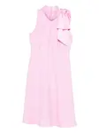 Платье миди с бантами Eliza J, розовый - фото