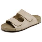 Шлепанцы женские Agsdon, бежевый - фото 2