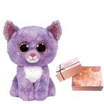 Ty Плюшевая игрушка Cassidy Lavender Cat - фото 10