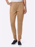 Тканевые брюки Sieh an!, кэмел - фото