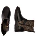 Ботинки Michael Kors Kids Haskell Moto, коричневый - фото 4