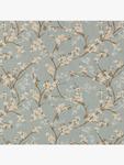Заказные шторы Blossom Weave John Lewis, Duck Egg - фото