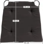 Подушка на стул Sleepling, коричневый - фото