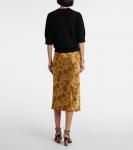 Шерстяной топ Dries Van Noten, черный - фото 3