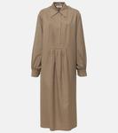 Платье-рубашка из шерсти Jil Sander, Autumn - фото