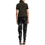 Футболка поло женская черная BALMAIN - фото 4