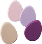 Спонж для макияжа овальный 1 шт. ebelin - фото