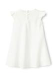 Платье мини с оборками Il Gufo, белый - фото 2