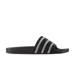 Сандалии adidas Adilette 'Black Grey', черный - фото