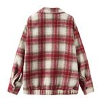 Куртка Unisex UNKNOWTAL, красно-белая клетка - фото 3