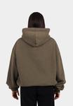 Толстовка UNISEX OVERSIZED PROHIBITED, цвет mokka stone washed - фото 4