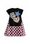 Повседневное платье COOL KITTY Denokids, черный - фото 3