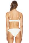 X revolve rachel сборчатый бикини-топ Solid & Striped, белый - фото 3