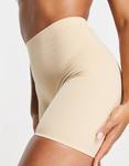 Бежевые шорты-невидимки до середины талии Bye Bra - фото 4