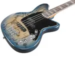 Бас-гитара Ibanez серии Talman - Космический синий звездный всплеск - фото 6