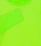 Сетчатый топ с высоким воротником Caroline Bosmans, зеленый - фото 3