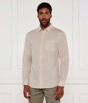 Льняная рубашка Regular fit Calvin Klein, желтый - фото