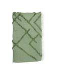 одеяло с бахромой зеленого цвета GIFTDECOR - фото